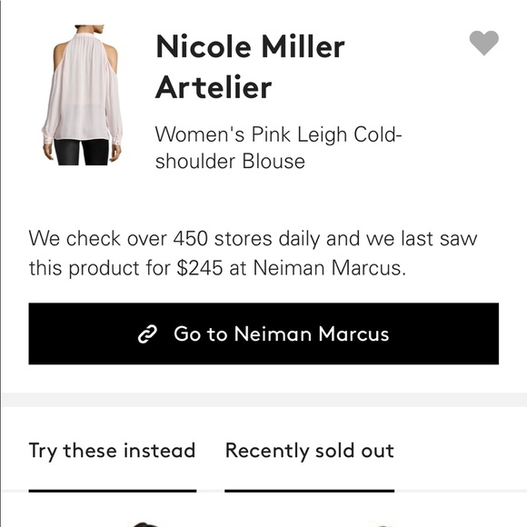 ✨DS: Artelier Nicole Miller Leigh Blouse💕⭐️ - Picture 7 of 7